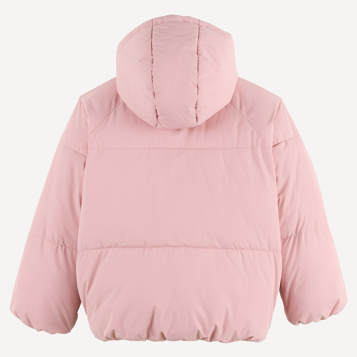 Doudoune chaude à capuche rose, LA REDOUTE COLLECTIONS