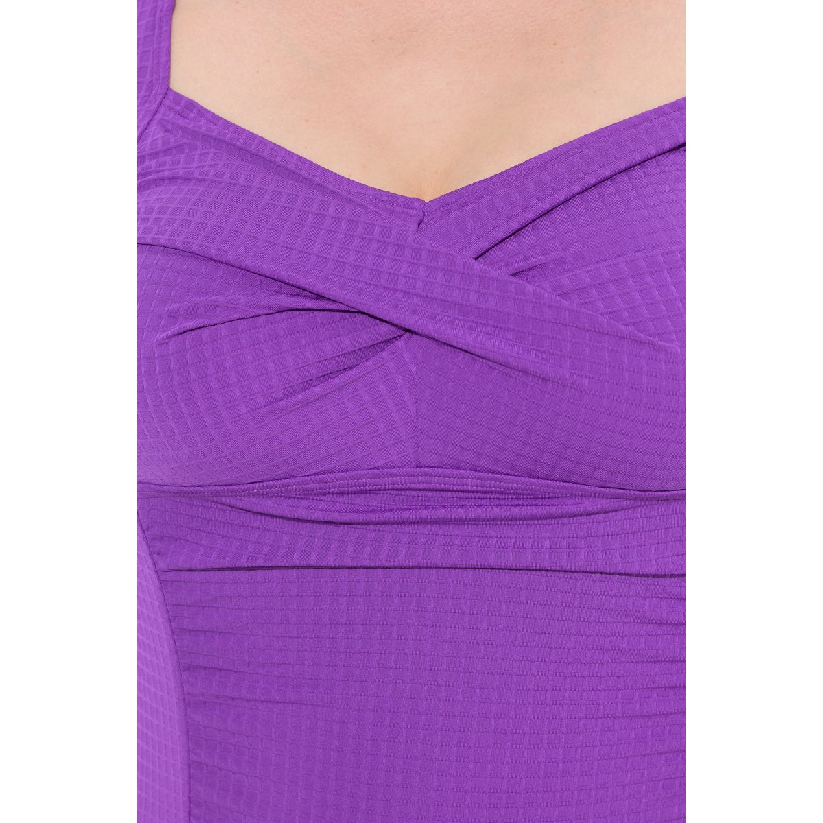 Maillot de bain à bonnets souples. Buste violet, ULLA POPKEN