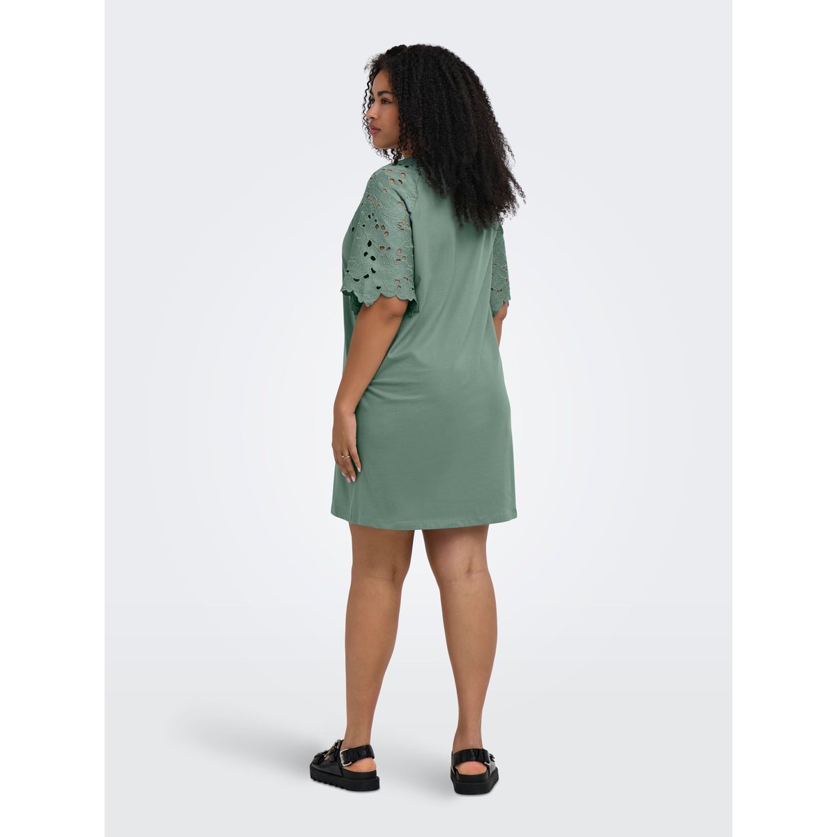 Robe chinois green, ONLY CARMAKOMA