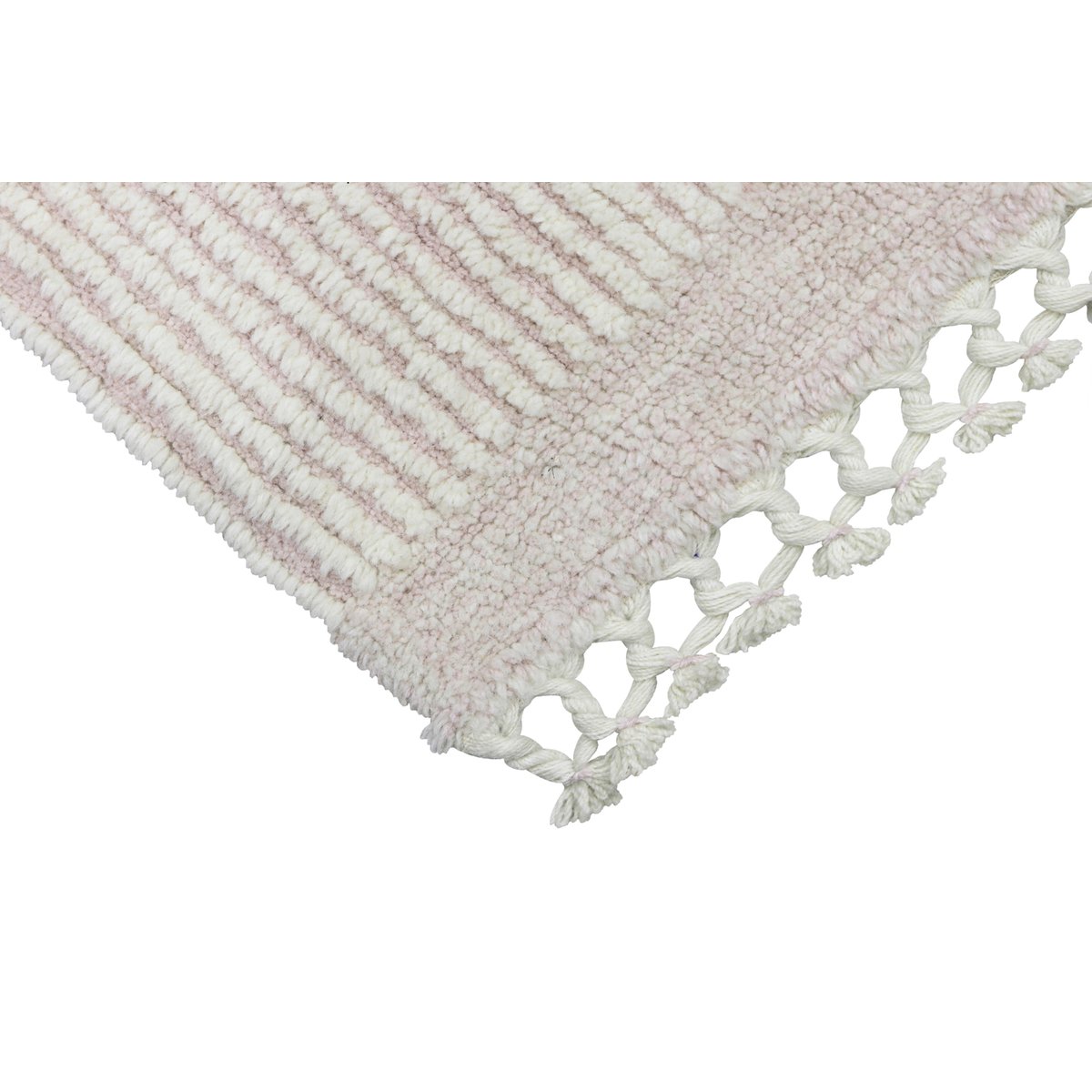 Tapis à laine Rectangulaire ARI blanc, LORENA CANALS