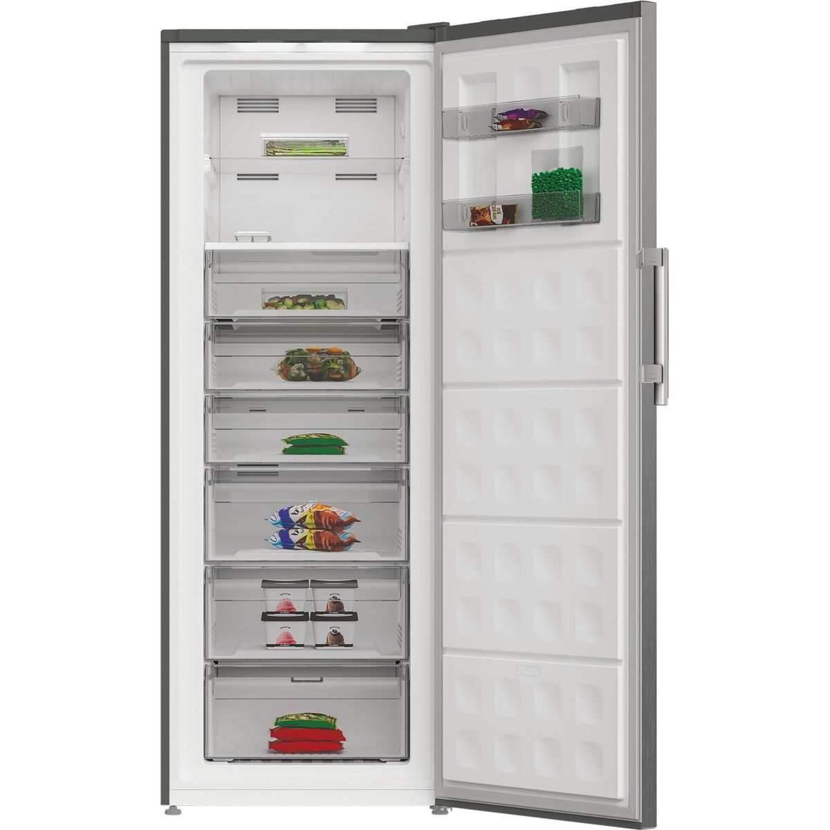 Congélateur armoire WHFF6404X5E couleur unique, WHIRLPOOL