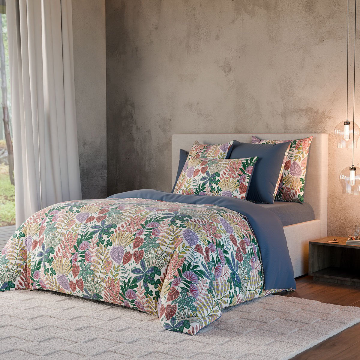 Pack Housse De Couette + Taie(s) D'oreiller HIPPIE hippie, INSPIRATION PAR ANNE DE SOLENE