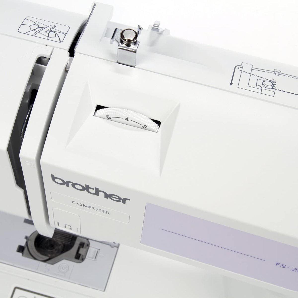 Machine à coudre FS20 électronique blanc, BROTHER