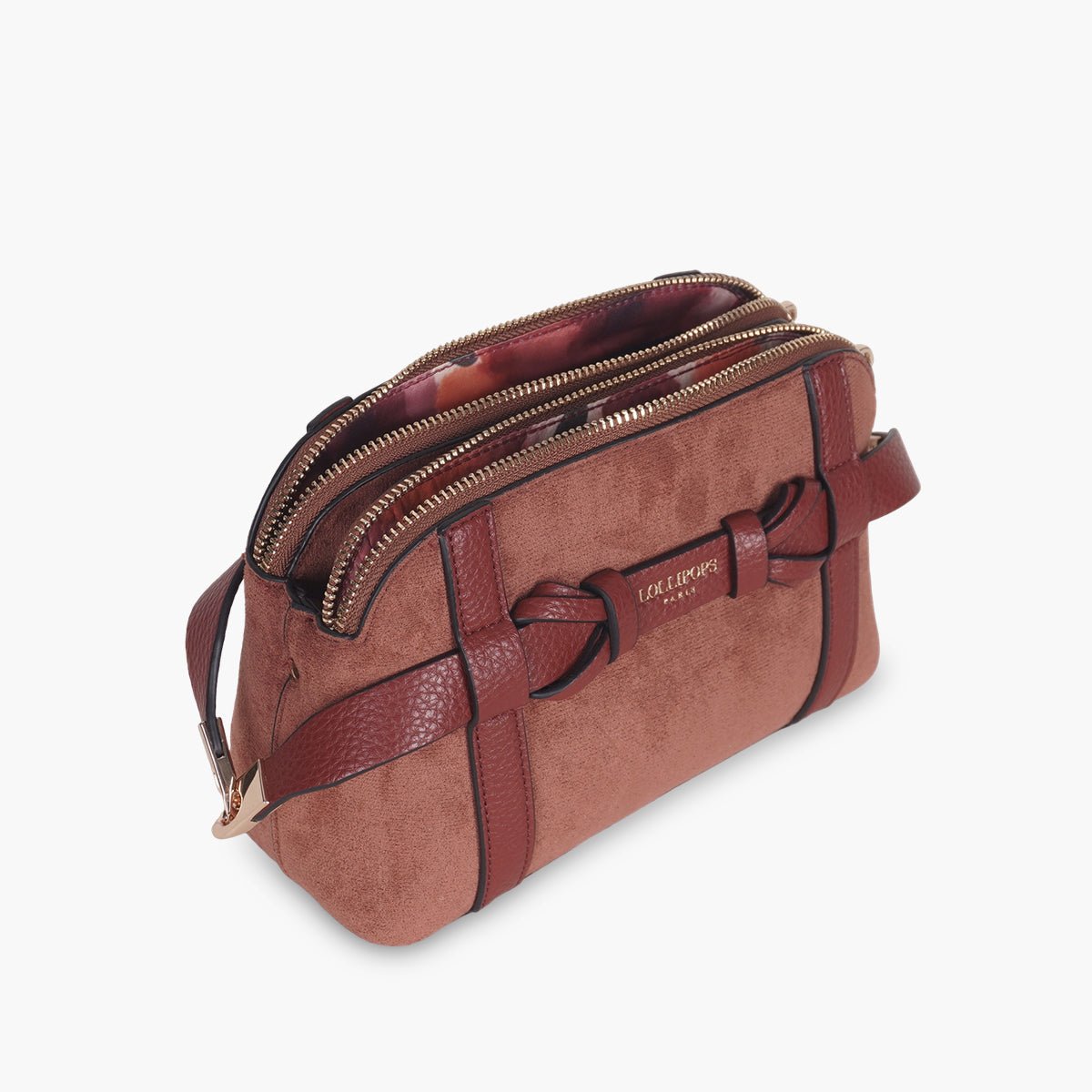 Petit sac multi poches Taja doré,brique, LOLLIPOPS