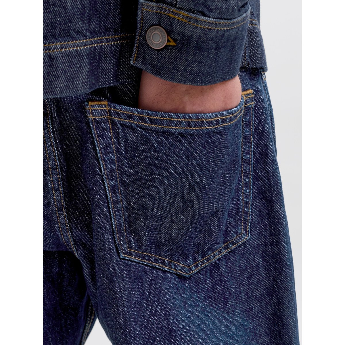 Jean À Coupe Ample blue denim, JACK & JONES