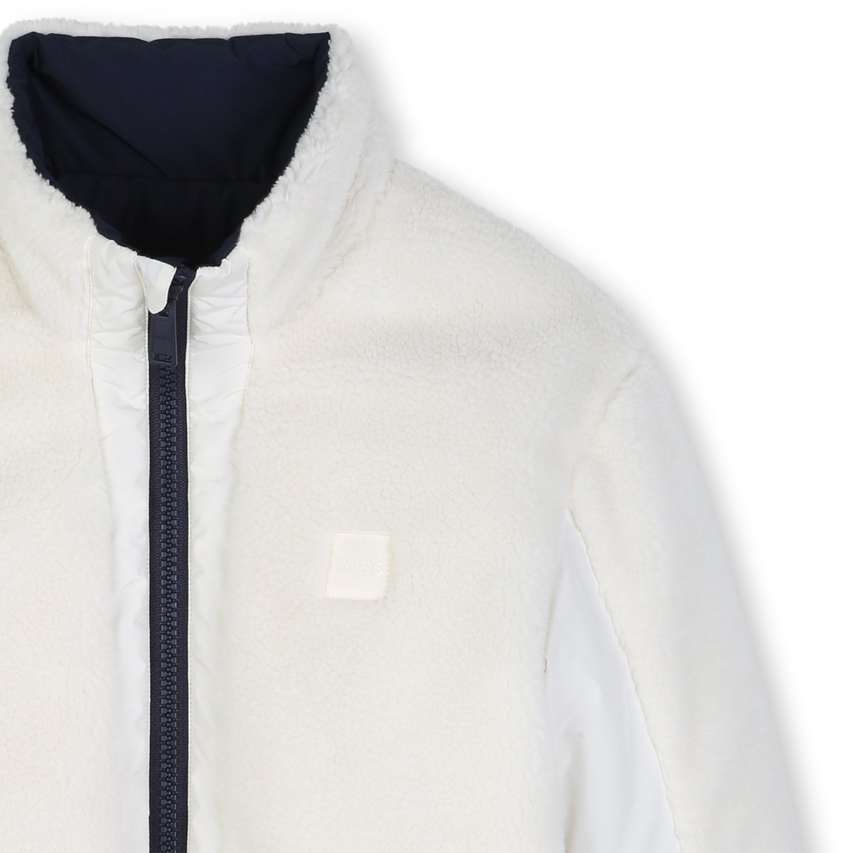 Doudoune réversible ivory, BOSS KIDSWEAR
