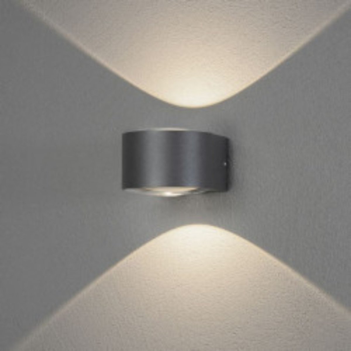 Applique Led Extérieure gris Anthracite Gala Haut Et Bas anthracite, MILLUMINE