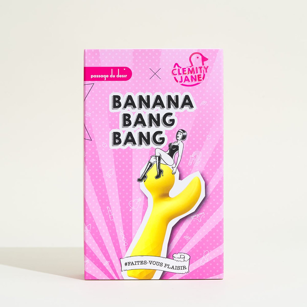 Vibromasseur Banana Bang Bang jaune, PASSAGE DU DESIR
