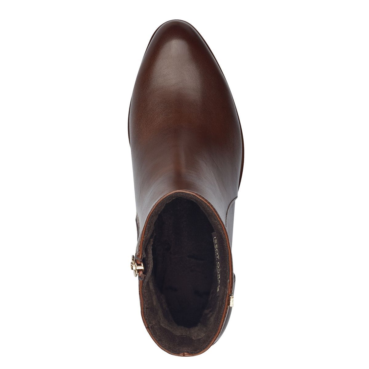 Bottine zippée marron, MARCO TOZZI
