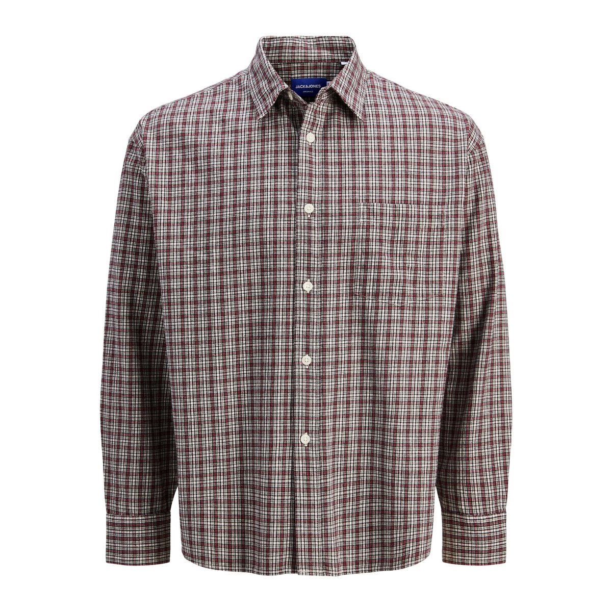 Chemise tibetan red, JACK & JONES