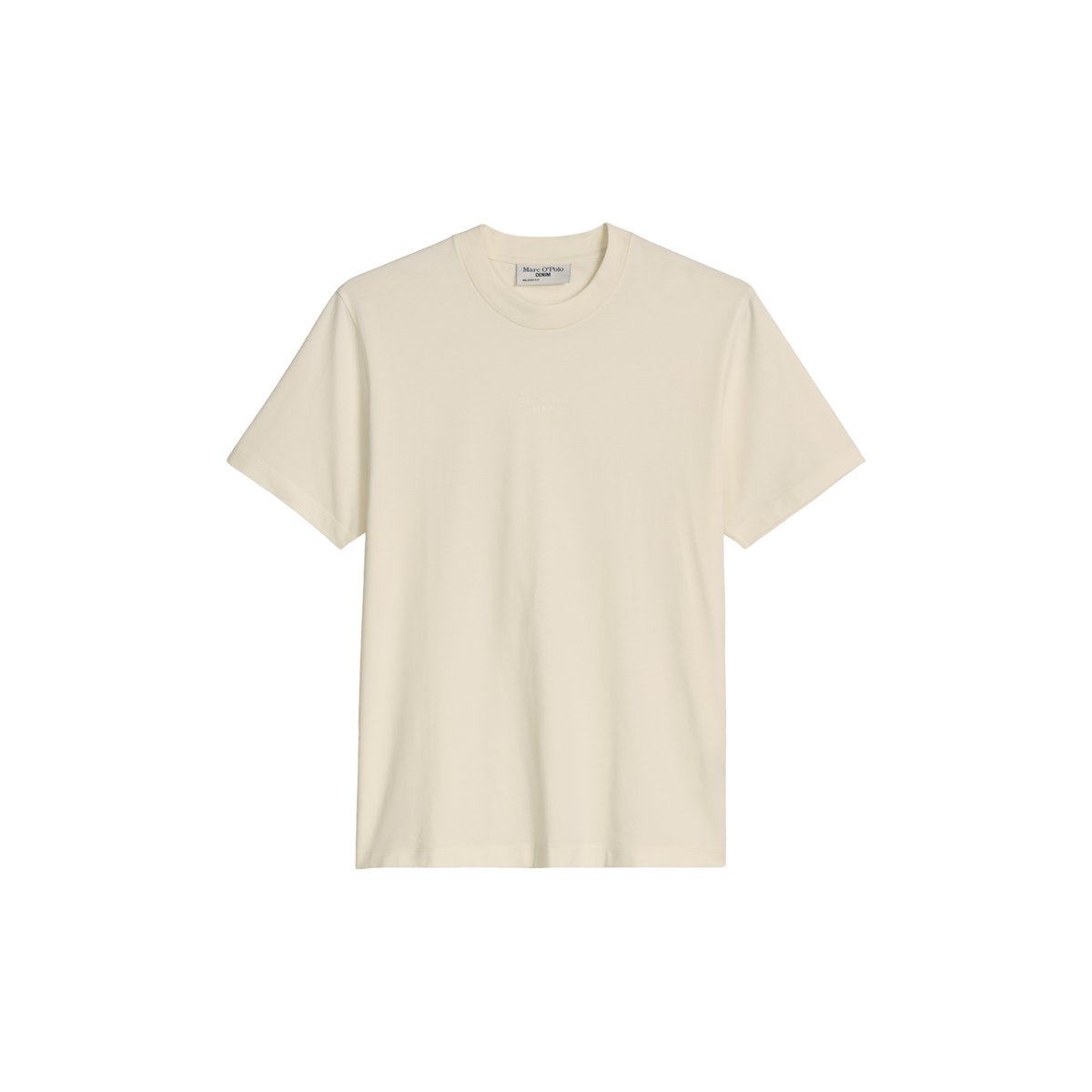 T-shirt relaxed en pur coton bio blanc naturel, MARC O’POLO DENIM