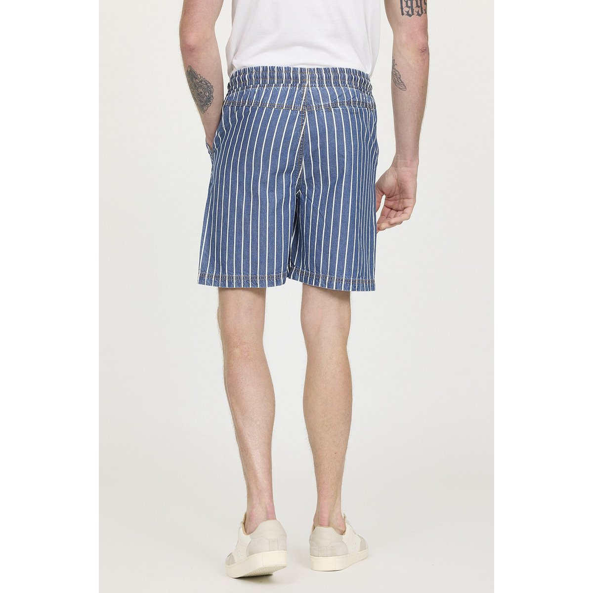 Short coton regular NORY bleu clair, LEE COOPER