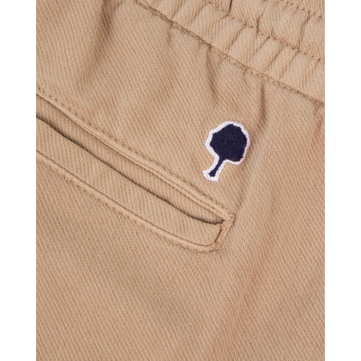 Pantalon élastique DREUILLE taupe, FAGUO