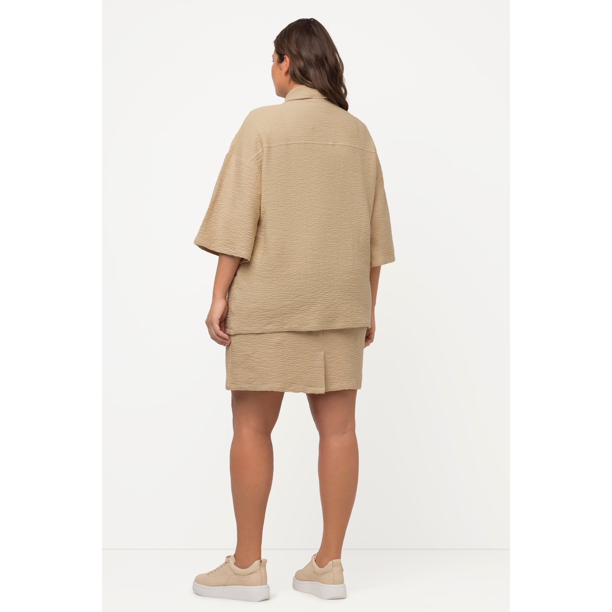 Kimono en molleton de coton bio. pop corn, ULLA POPKEN