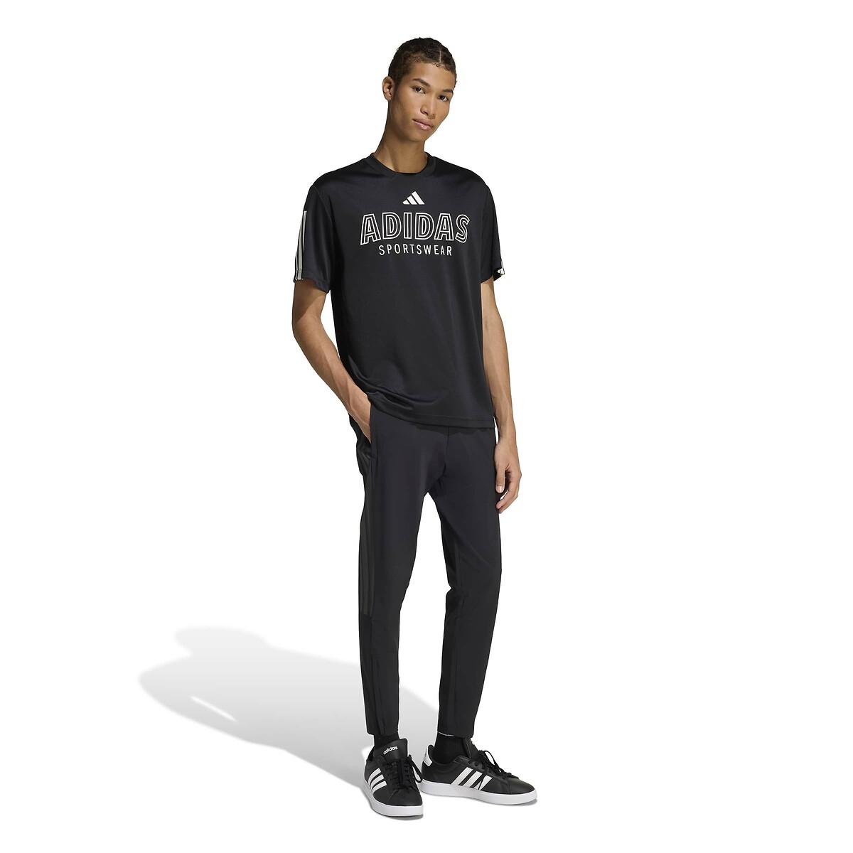 Pantalon de jogging HOUSE OF TIRO noir, ADIDAS SPORTSWEAR