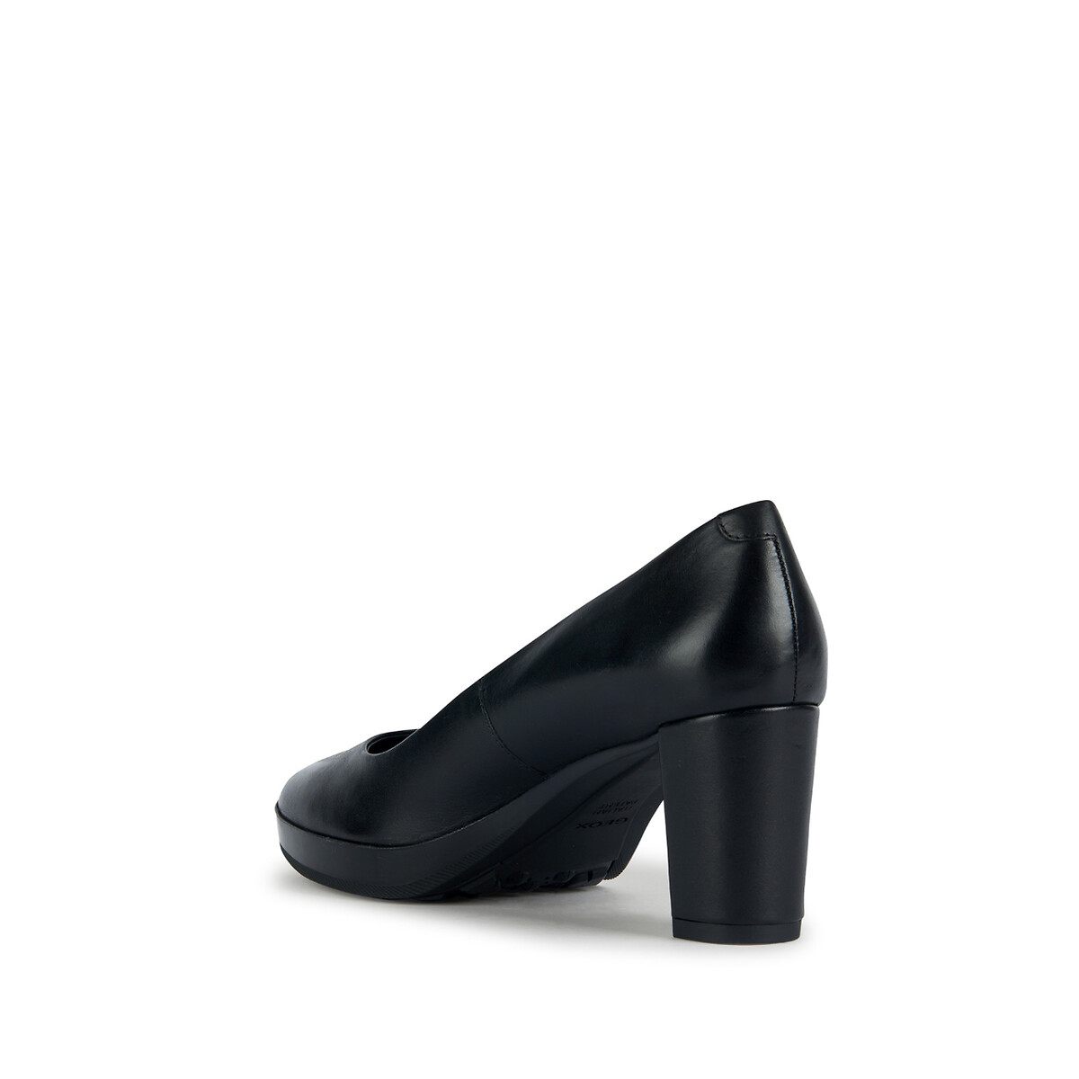 Walk Pleasure Comfortable Heels in Leather black, GEOX
