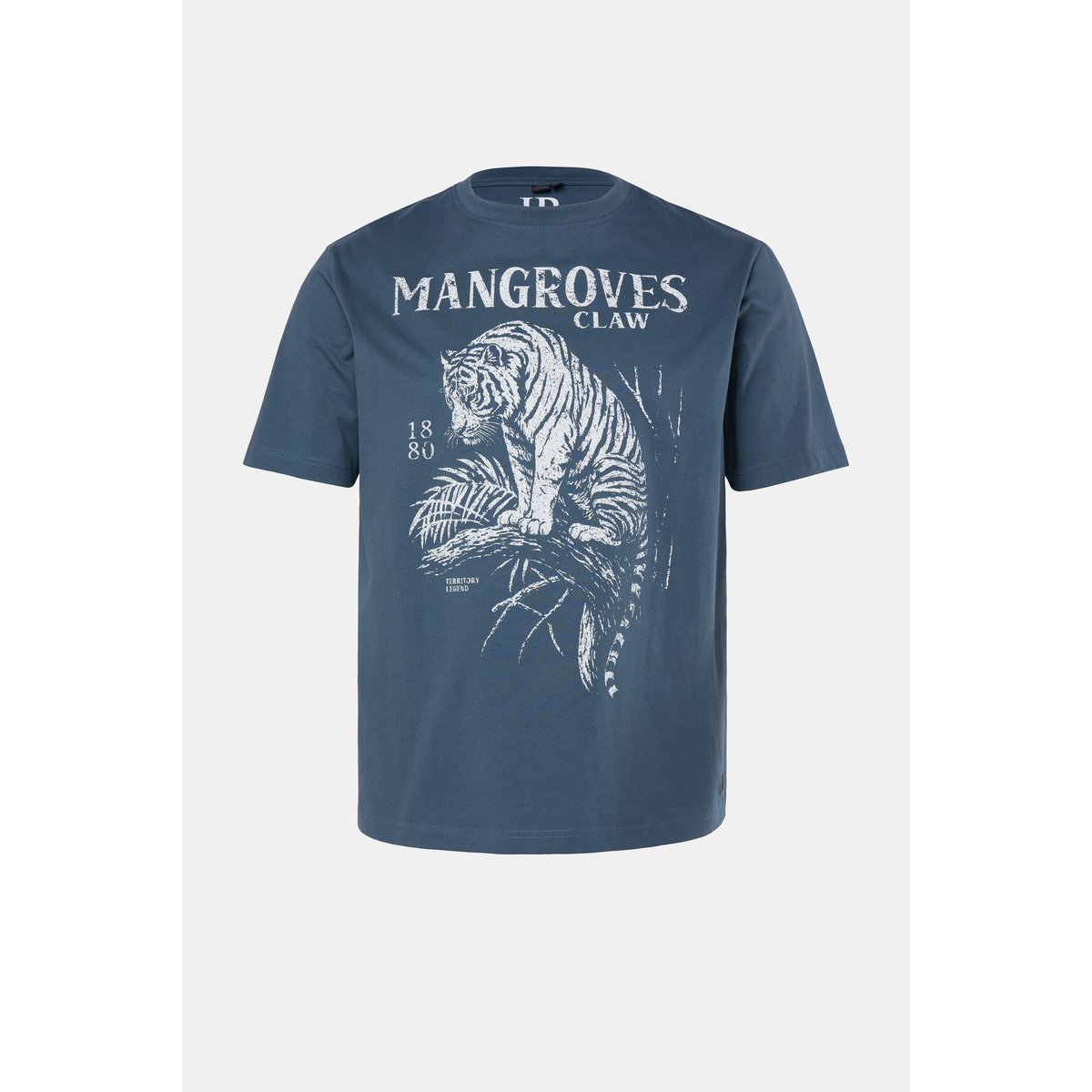 T-shirt manches courtes gris bleu, JP1880
