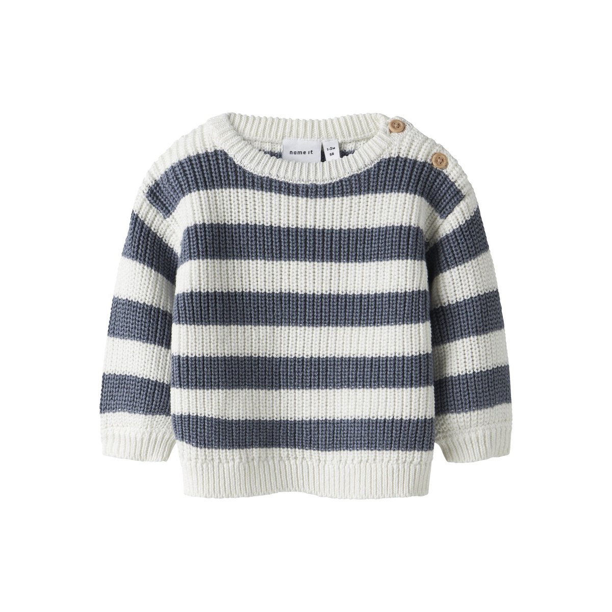 Pull En Maille cloud dancer, NAME IT