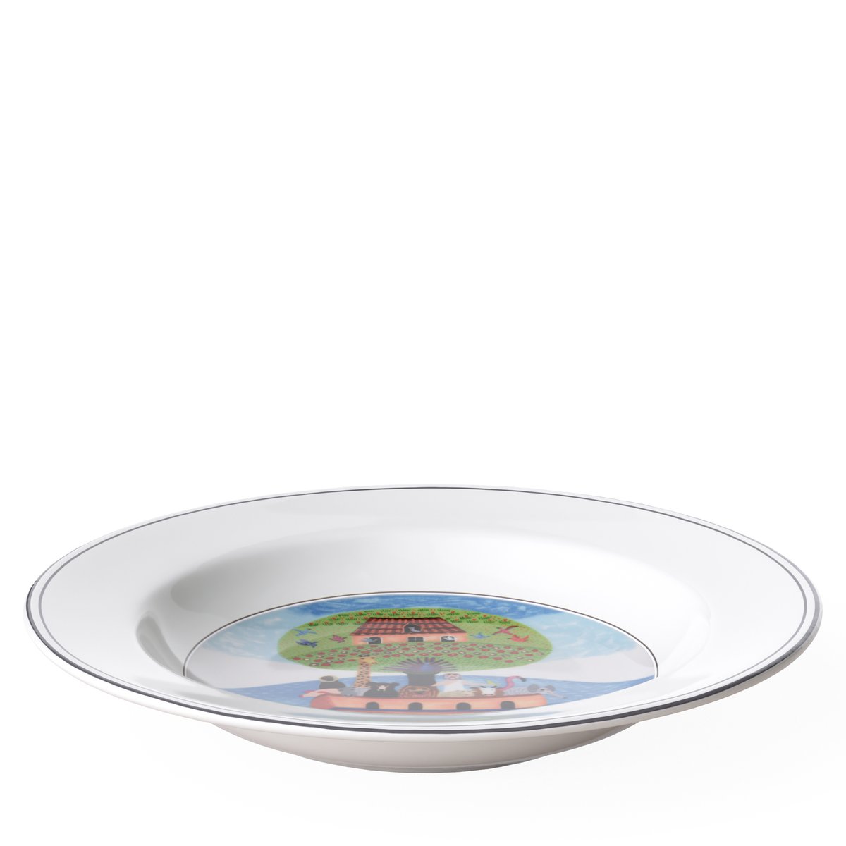Assiette Creuse, Arche De Noé DESIGN NAIF multicolore, VILLEROY & BOCH