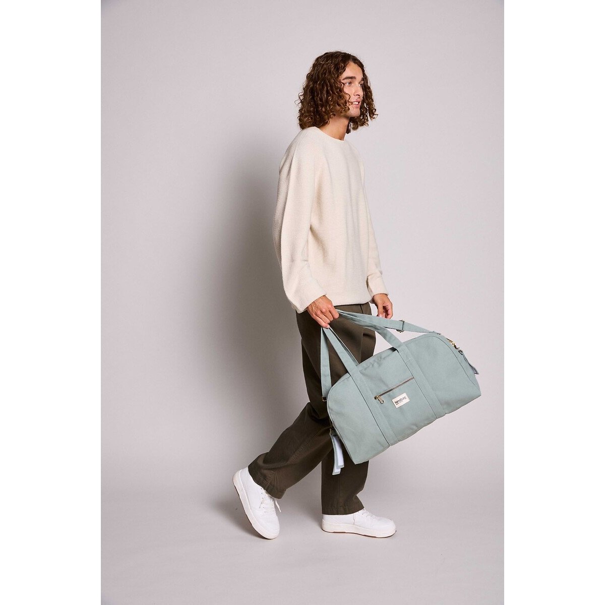 Wickeltasche, BASILE graugrün, HINDBAG