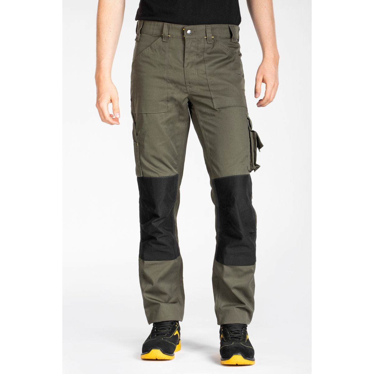 Pantalon de travail multipoches Fibreflex® MOBILOS vert, RICA LEWIS