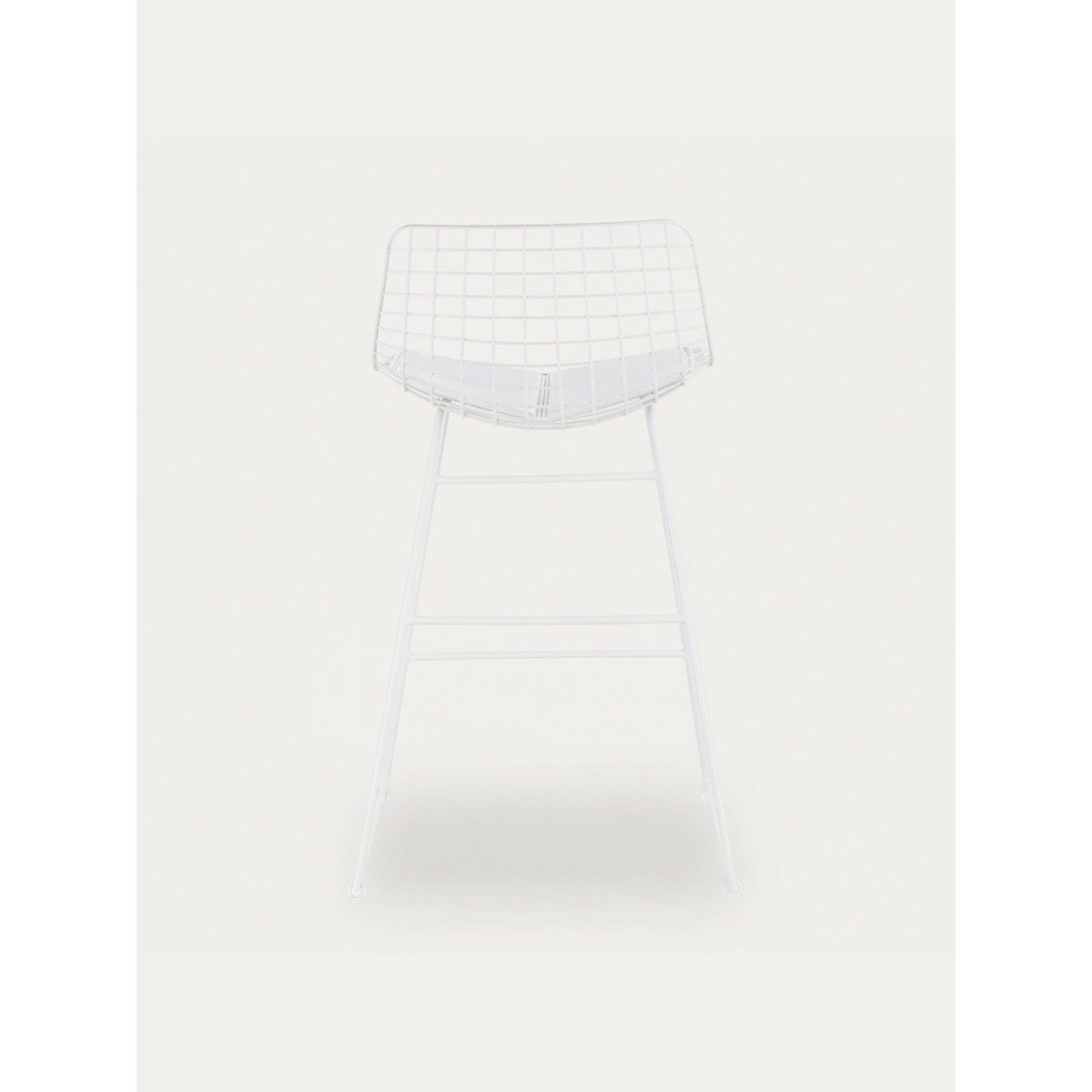 Tabouret Métal - MONDRA blanc, KENAY