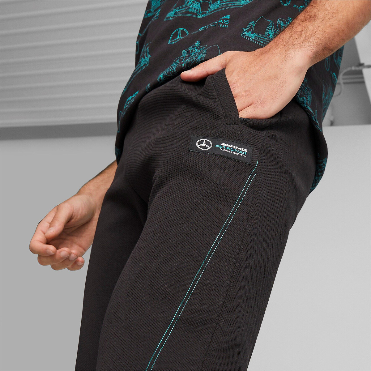Pantalon de jogging Motorsport Mercedes noir, PUMA