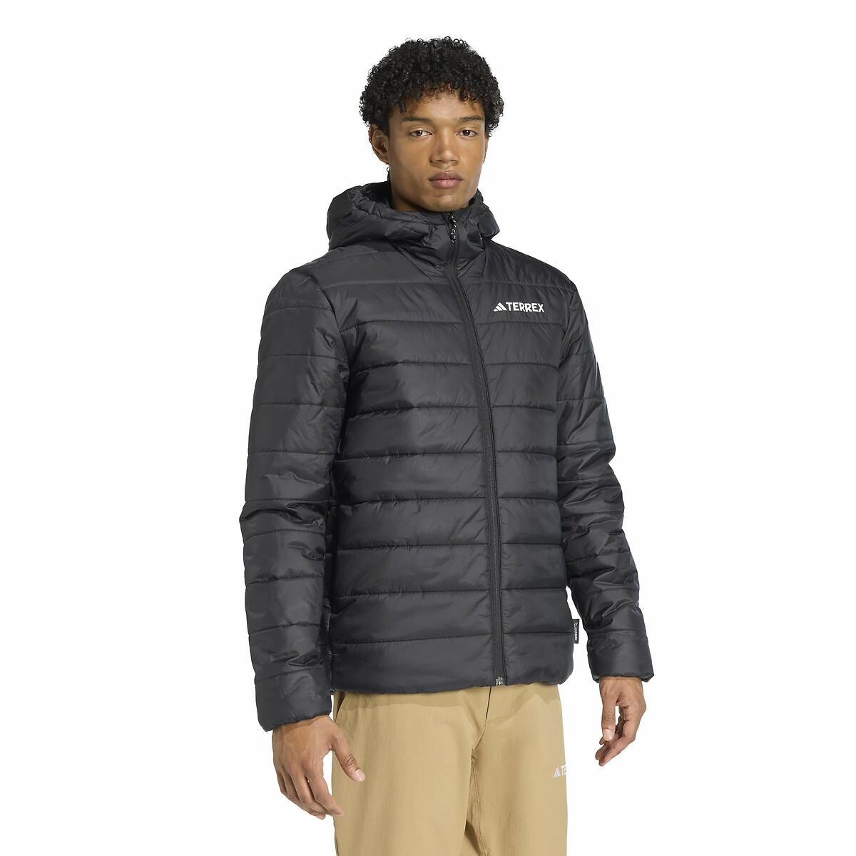 Doudoune à capuche Terrex noir, adidas Performance
