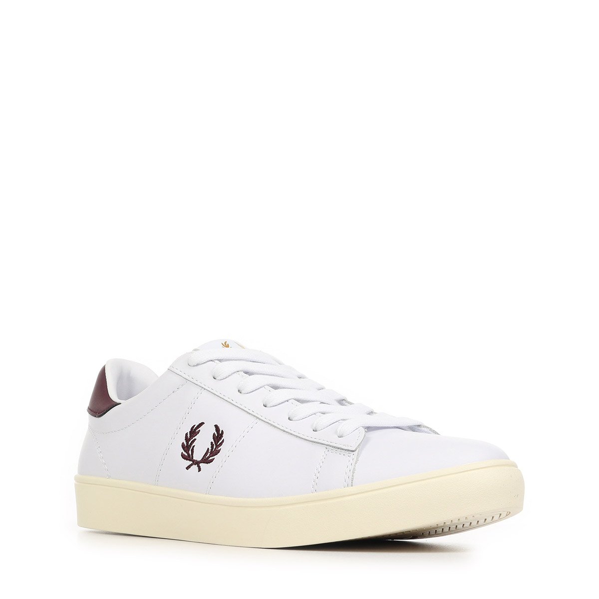 Baskets SPENCER LEATHER white, FRED PERRY