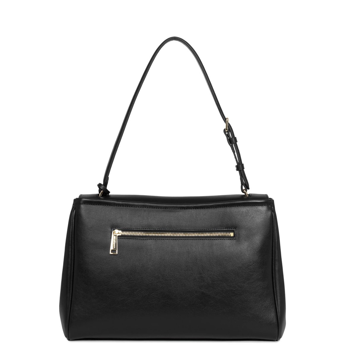 Grand sac cabas épaule DONNA GRACE noir, LANCASTER