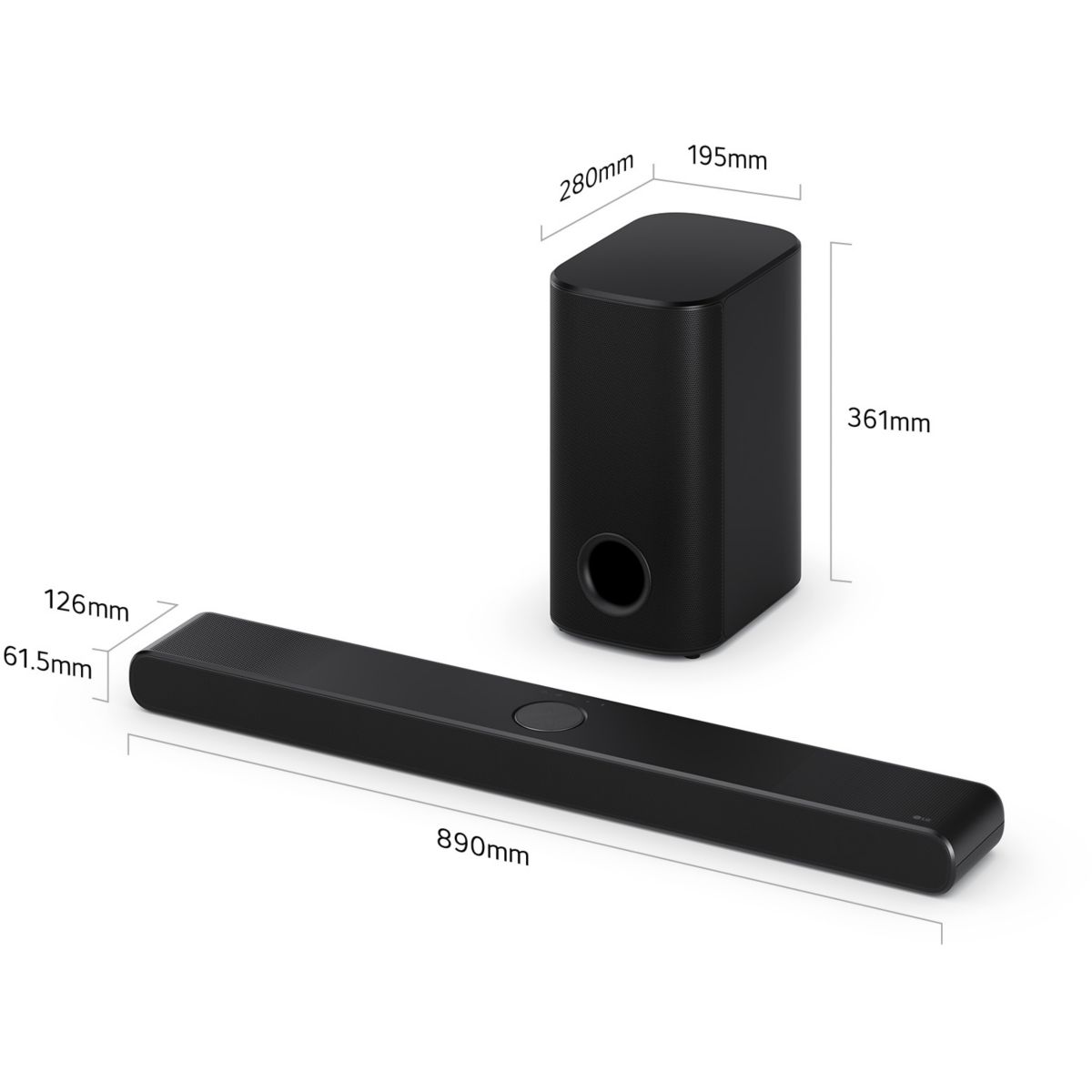 Barre de son S77TY couleur unique, LG