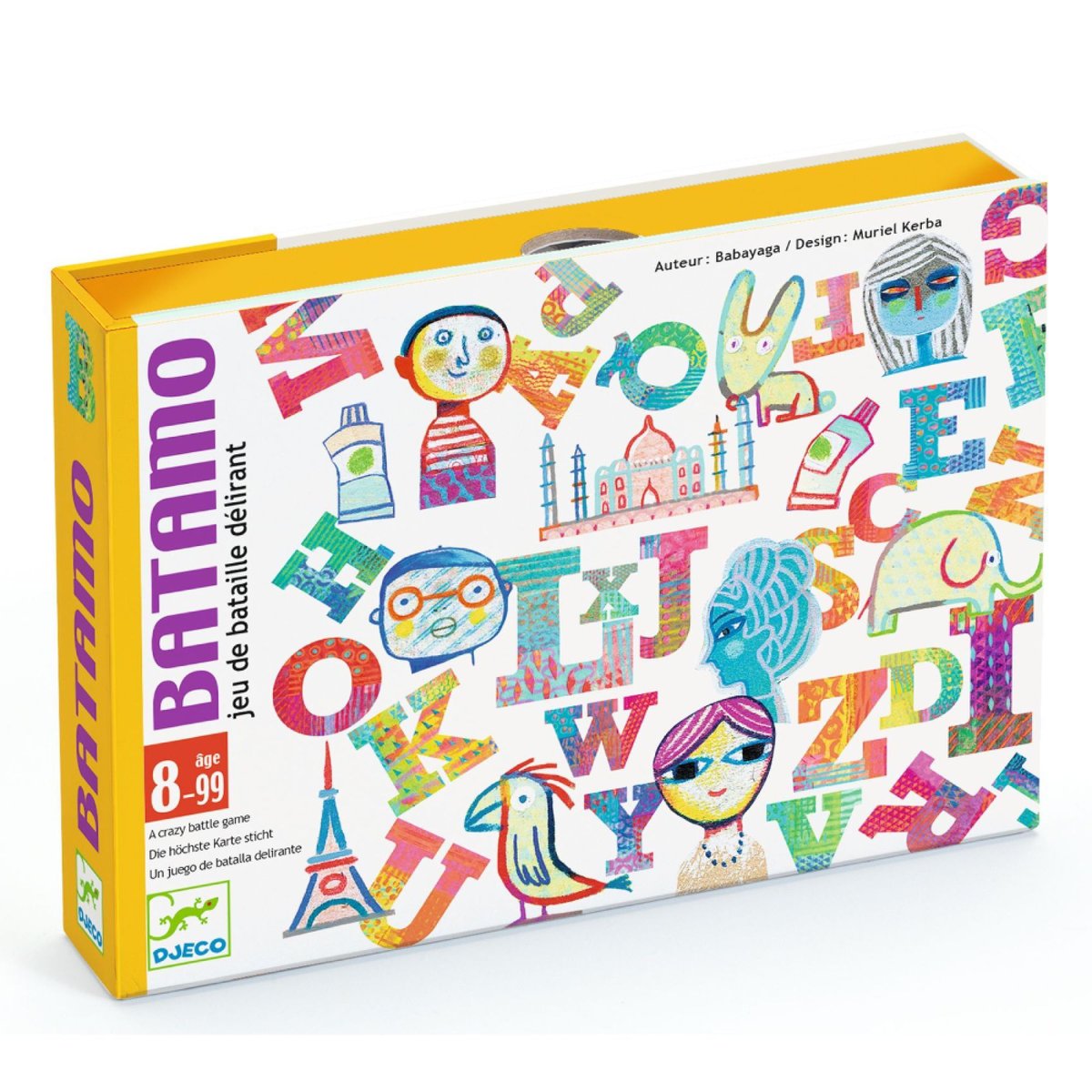 Jeu de cartes Batamo multicolore, DJECO