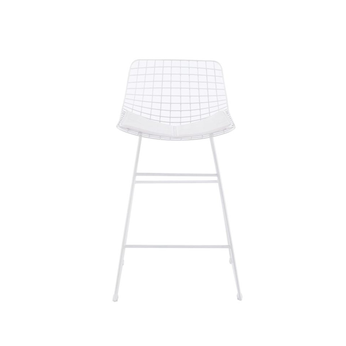 Tabouret Métal - MONDRA blanc, KENAY