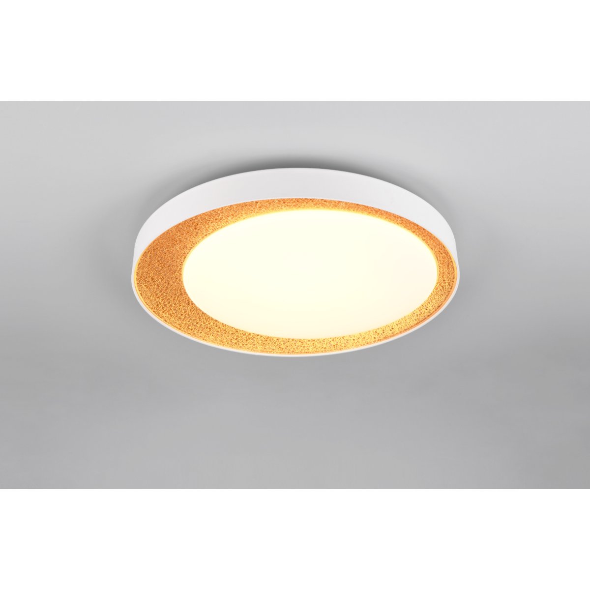Plafonnier design, D.45 , ALETA doré, TRIO
