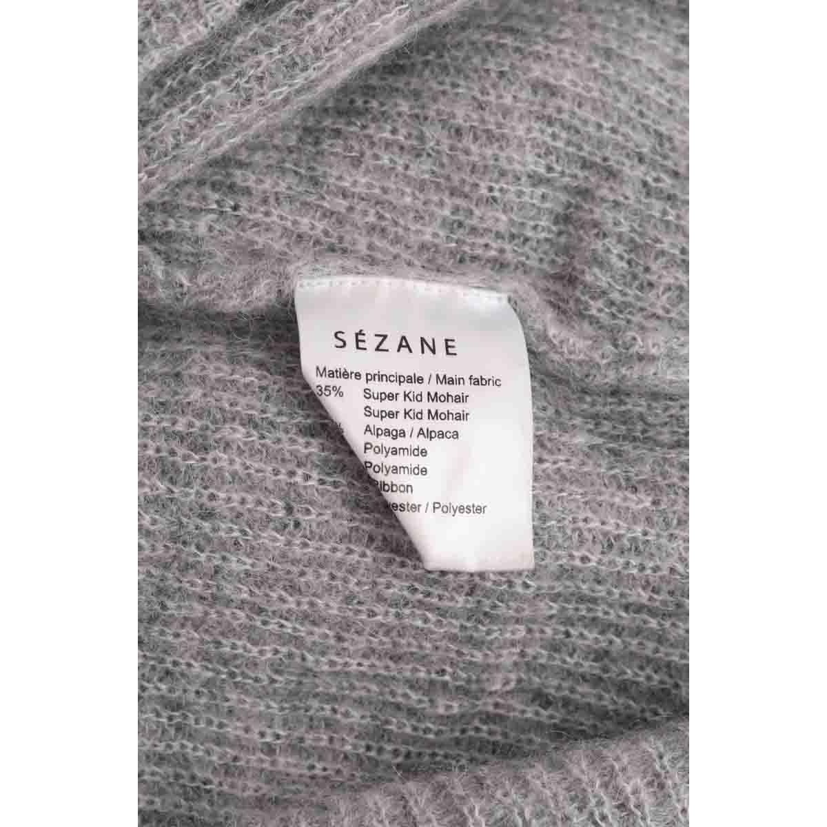 Pull - Très Bon État gris, SEZANE