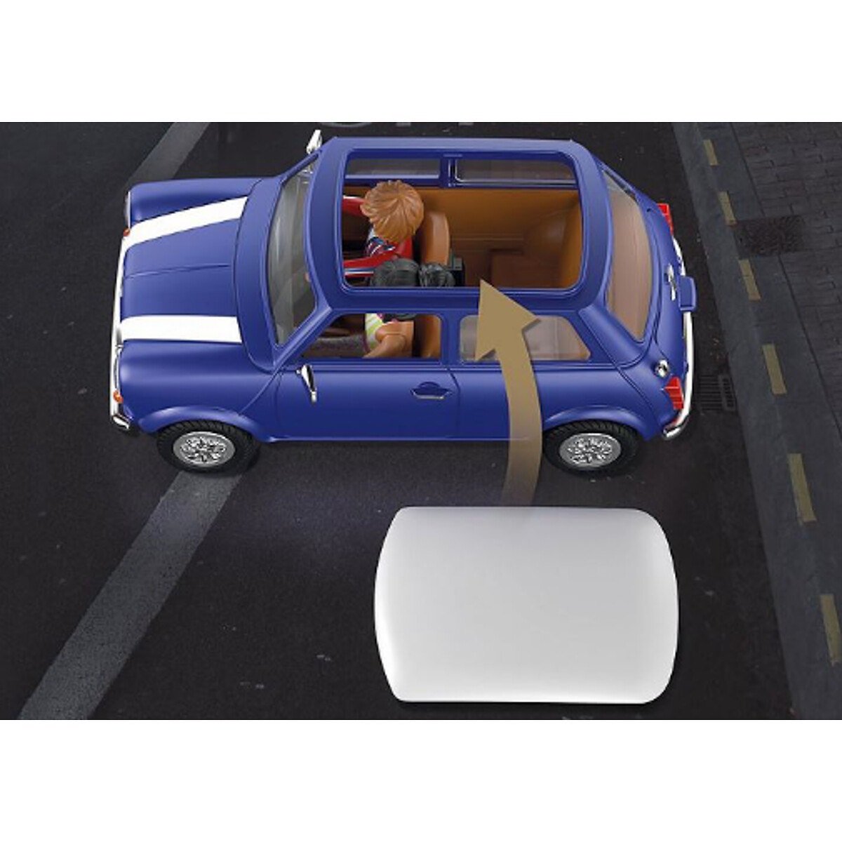 Mini Cooper multicolore, PLAYMOBIL
