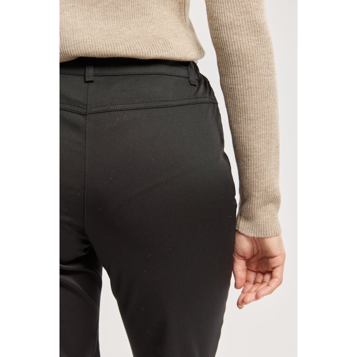 Pantalon confort taille élastiquée TRIMARAN noir, ARMOR-LUX
