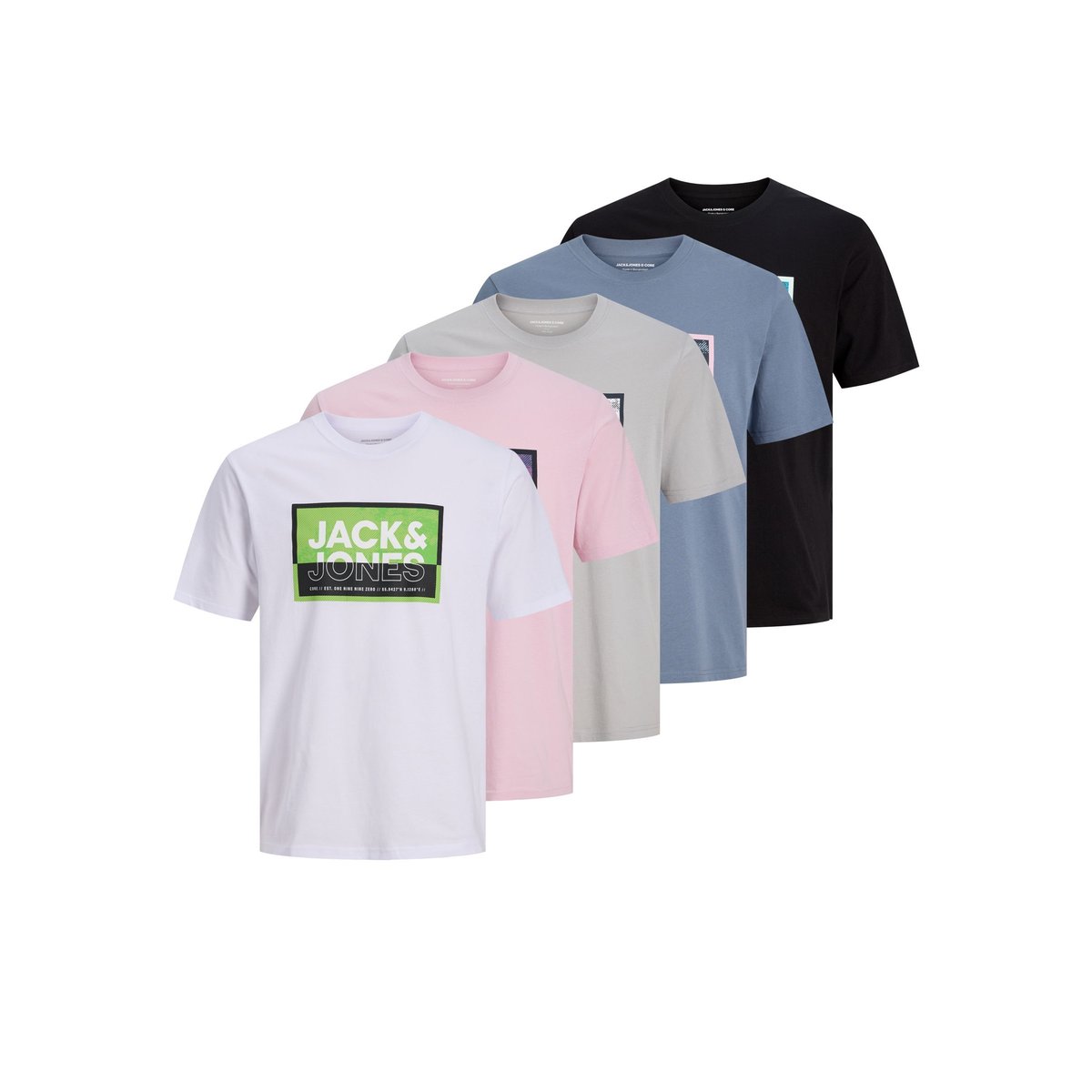 T-Shirt winsome orchid, JACK & JONES