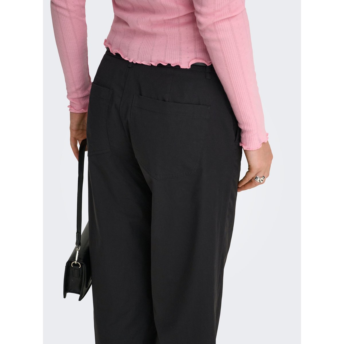 Pantalon Chino noire - black, ONLY