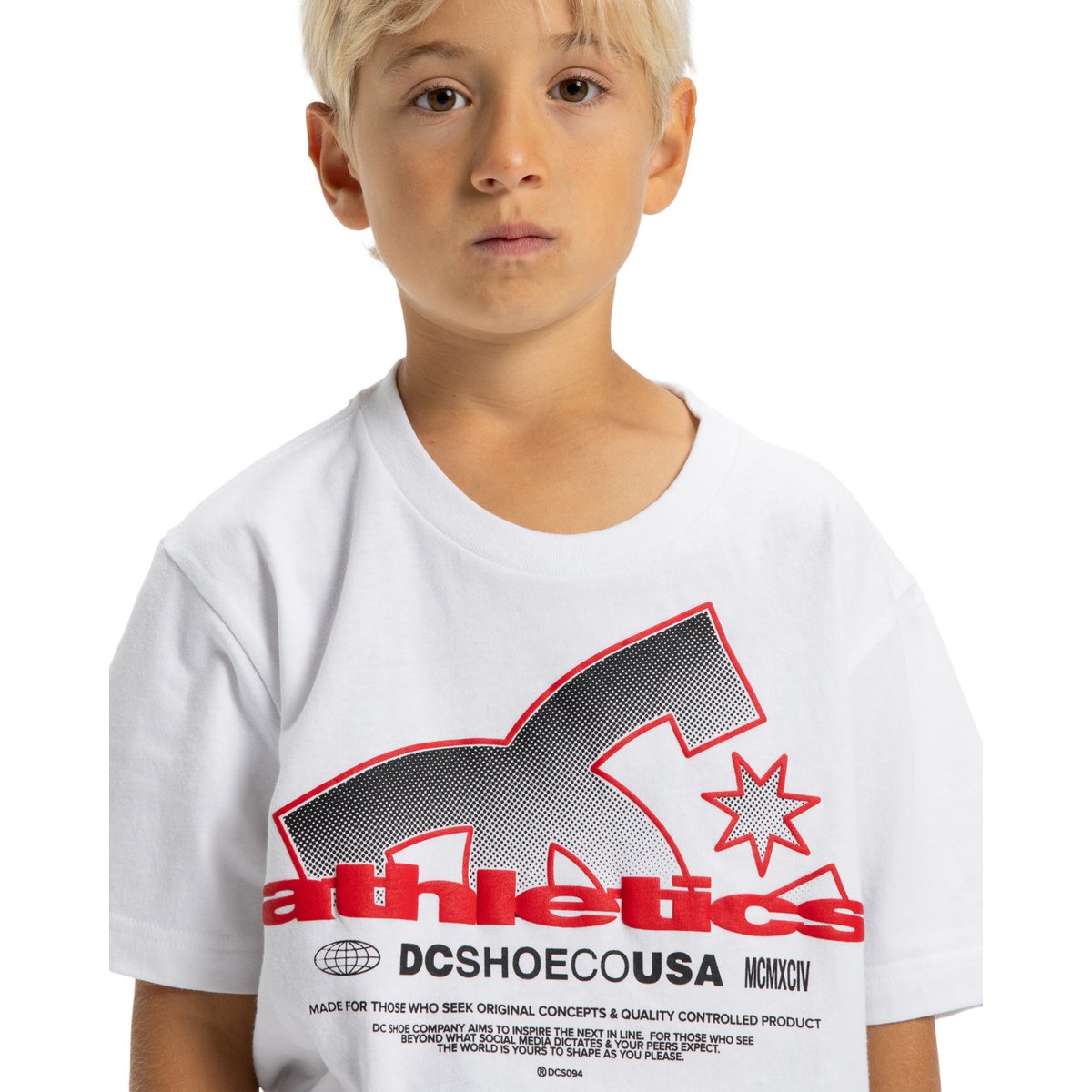 DC Shoes Apparel|Tops Garçon 8-16 ans EDBZT03433 blanc white, DC SHOES
