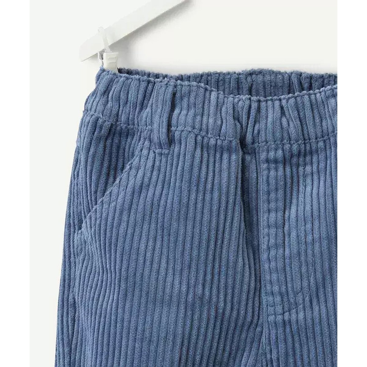 Pantalón recto de pana azul , TAPE A L'OEIL