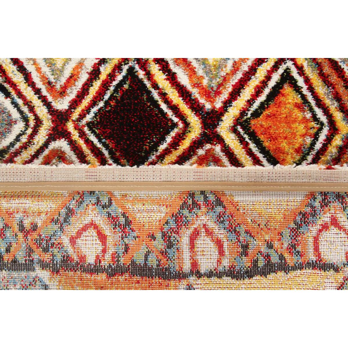Tapis à motifs multicolore 160 x 230 cm HOLI multicolore, MILIBOO