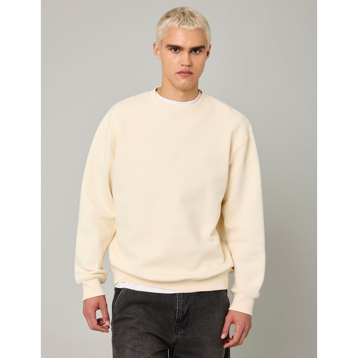 Sweat basique extra doux naturel, BZB