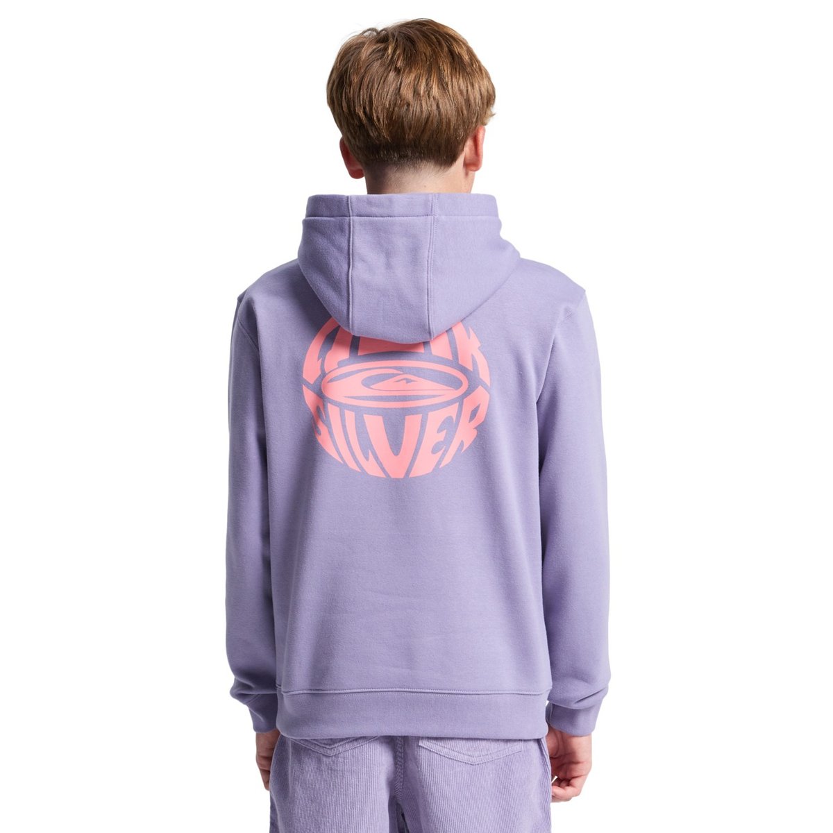 Sweat à capuche QUIK GLOBE violet daybreak, QUIKSILVER