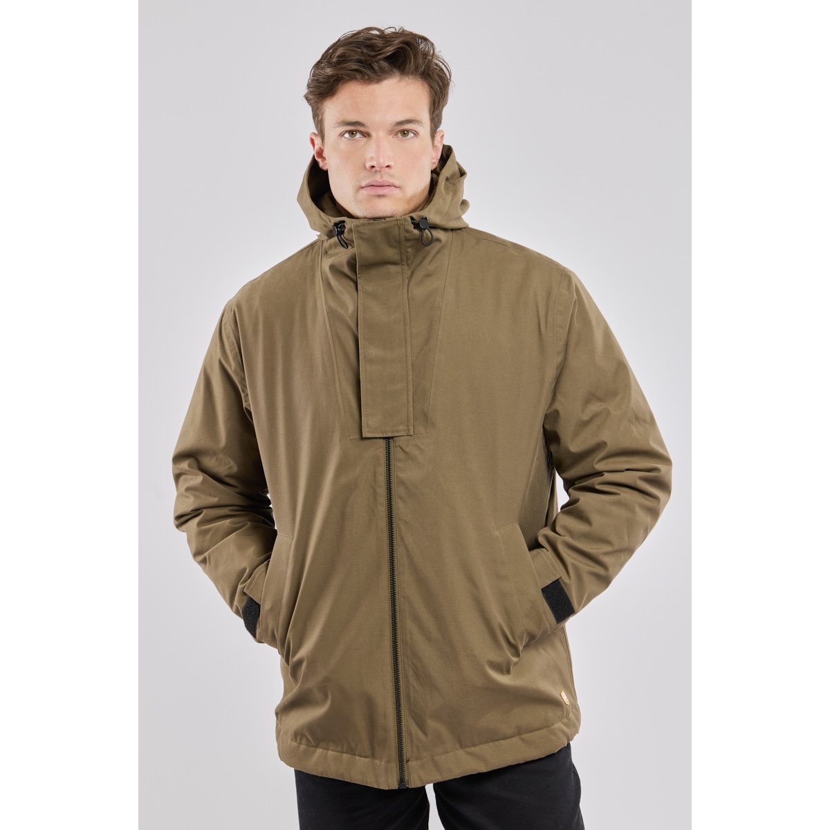 Parka capuche Héritage olive, ARMOR-LUX
