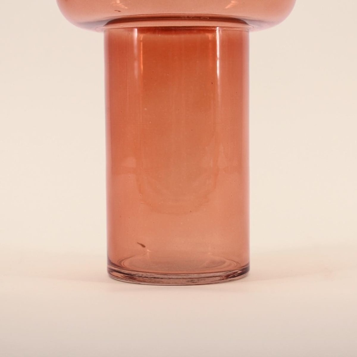 Vase anneau en verre, H25cm marron, DECOSTAR