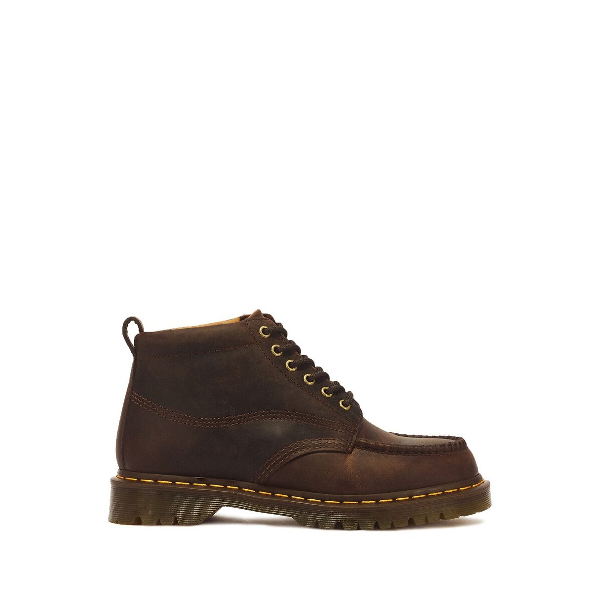 Derbies en cuir, Lowell Crazy Horse marron, DR. MARTENS