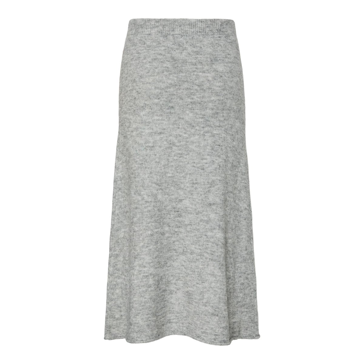 Jupe En Maille medium grey melange, PIECES