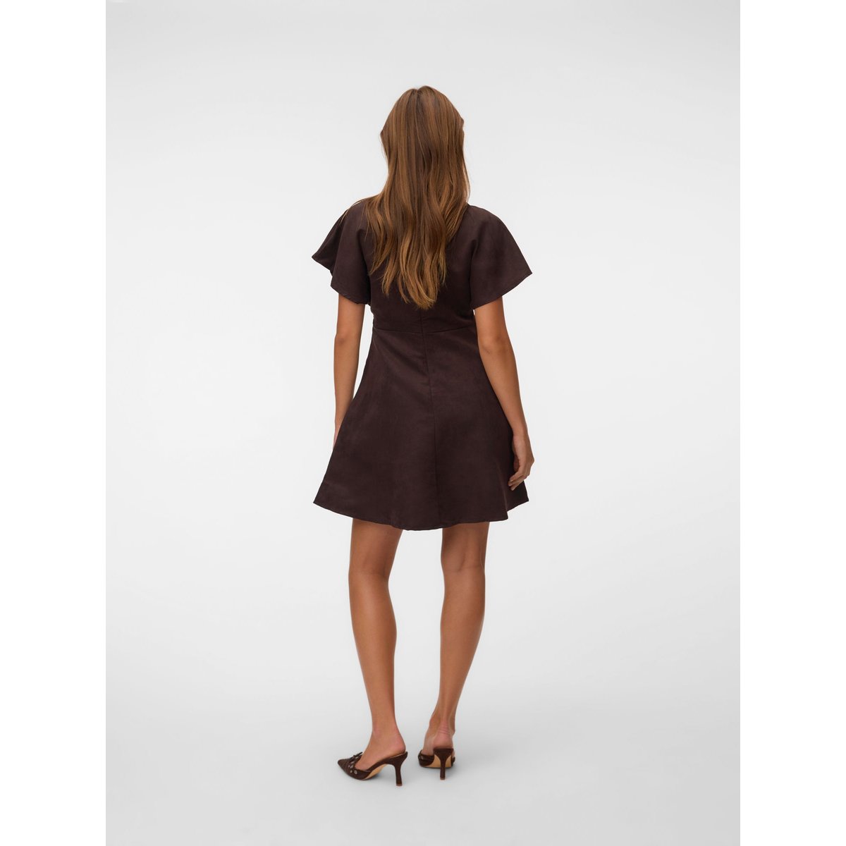 Robe marron - chocolate torte, VERO MODA
