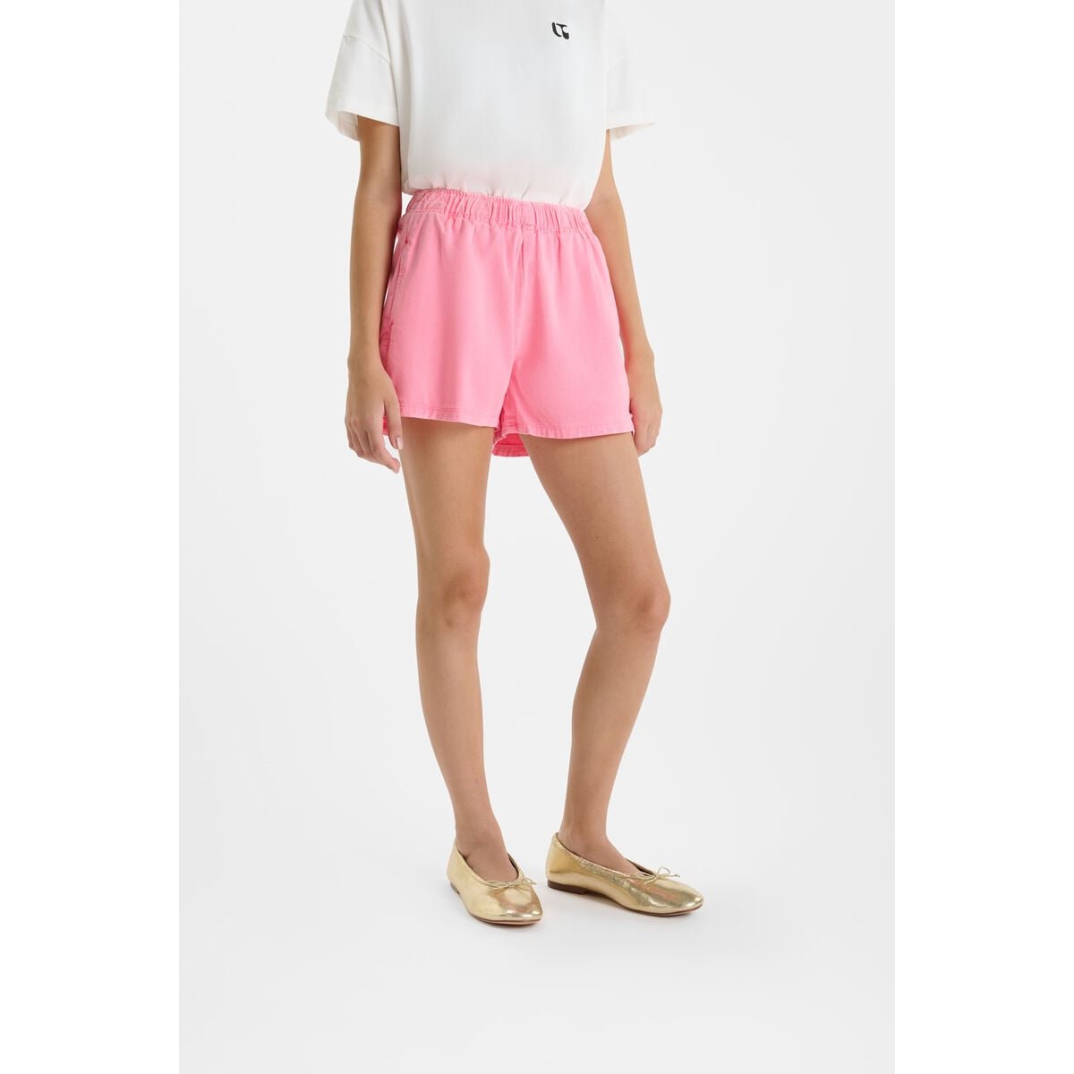 Short SANARY fluo pink, LE TEMPS DES CERISES